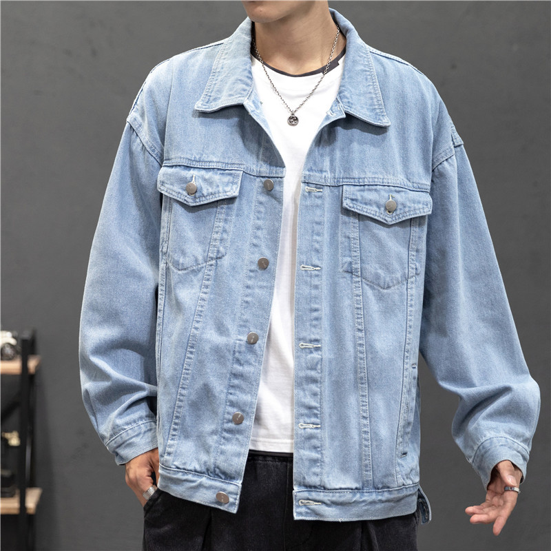 Bomber Jacket Men - Nieuwe Denim Jasje Mannen Vintage Jean