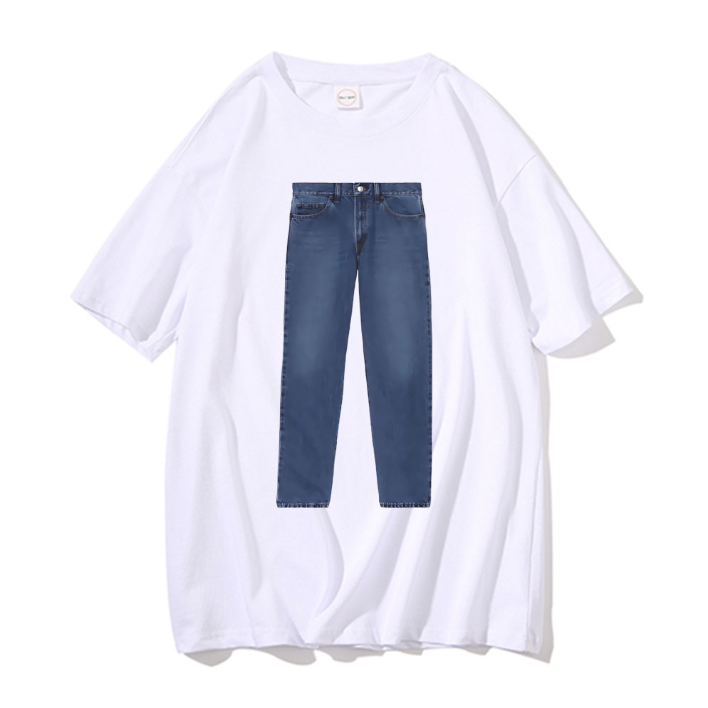 Jeans Shirt Fashion For Men - Grappige Jeans Joke Meme T-shirt Mannen