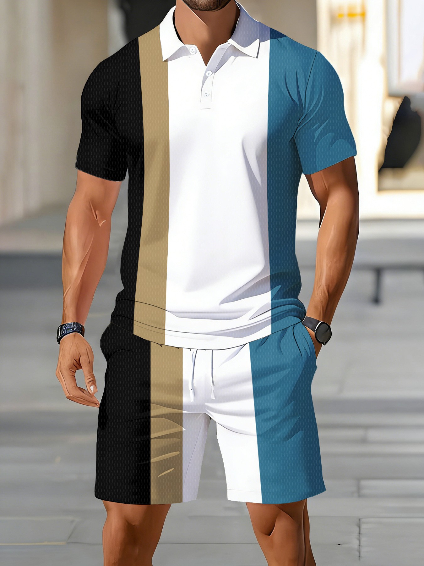 Men'S Fashion Polo Shirt - 2026 Zomer Nieuwe Heren Polo Shirt
