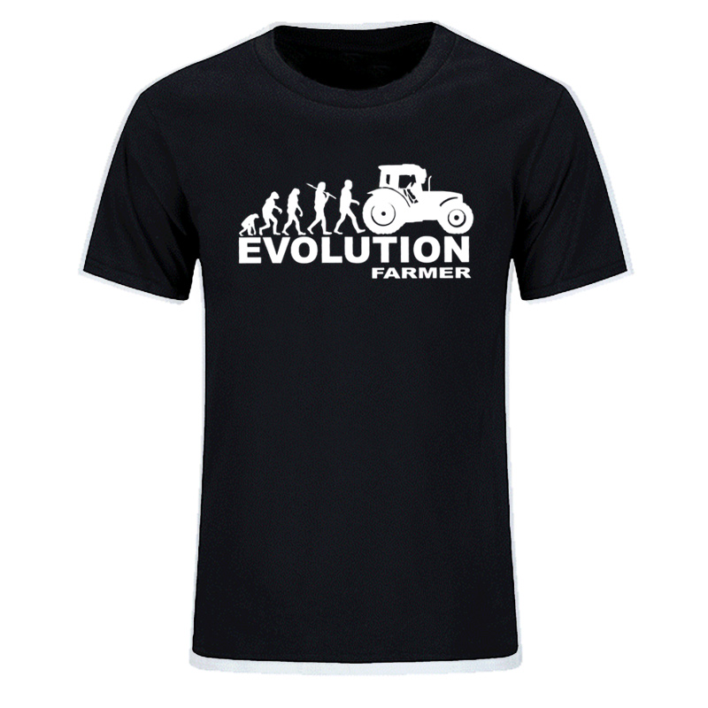 Men'S Fashion Evolution - Zomer Boer Evolution Mens T-shirt Landbouw