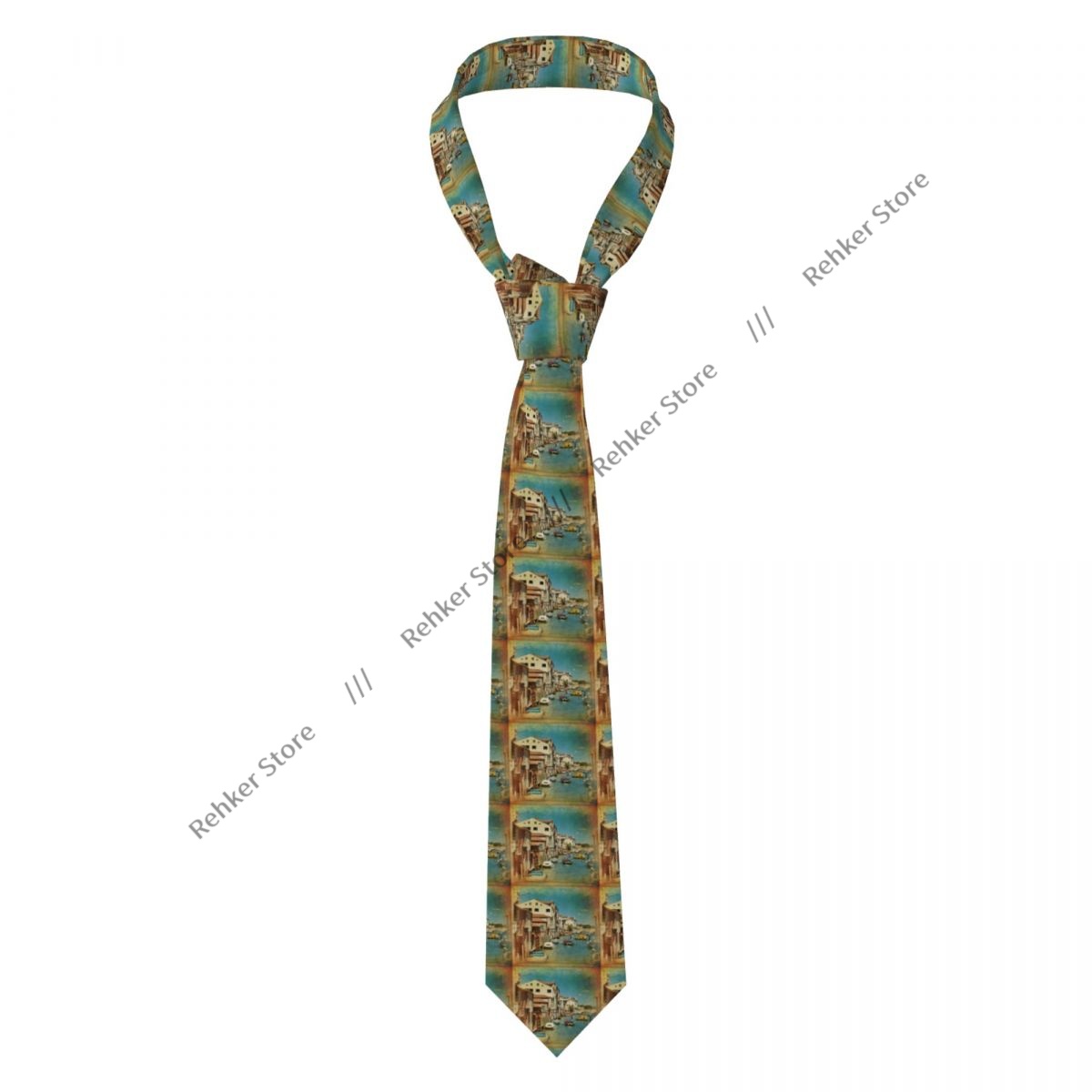 Men'S Fashion Venice Italy - Formele magere stropdassen Klassiek heren Mooi