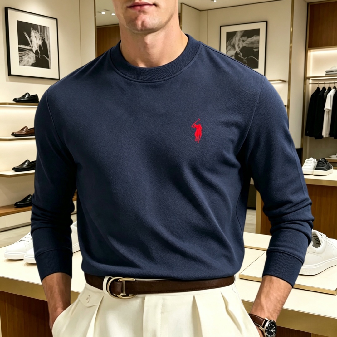 Men'S Fashion T Shirts - Zacht katoenen high-end merk heren T-shirt