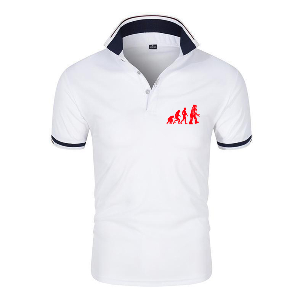 Men'S Fashion Evolution - Klassieke korte mouw poloshirt 2026 Evolution