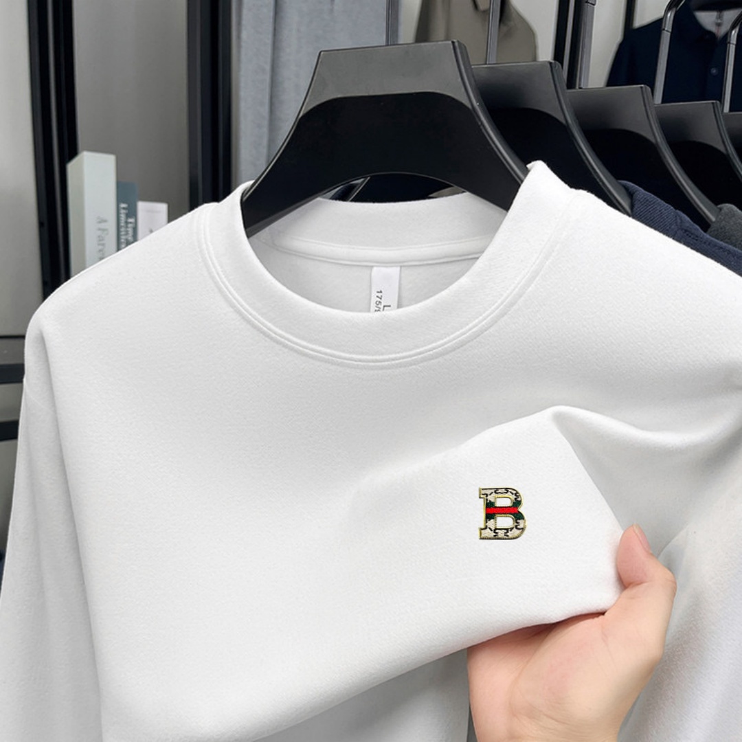 Men'S Fashion T Shirts - Zacht katoenen high-end merk heren T-shirt