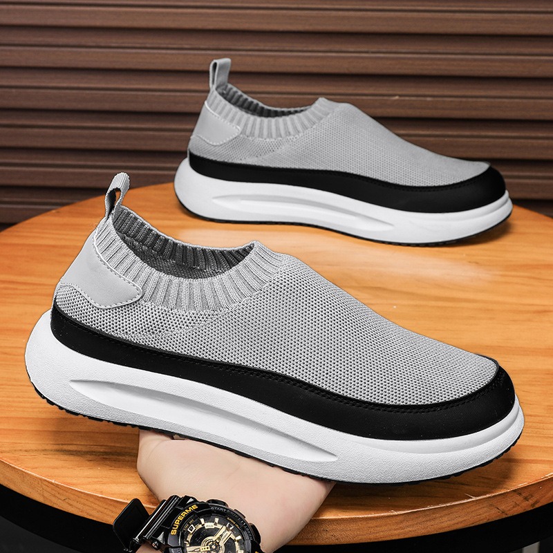 Mens Fashion Autumn 2025 - 2025 Nieuwe Herenschoenen Ademend Mesh Canvas