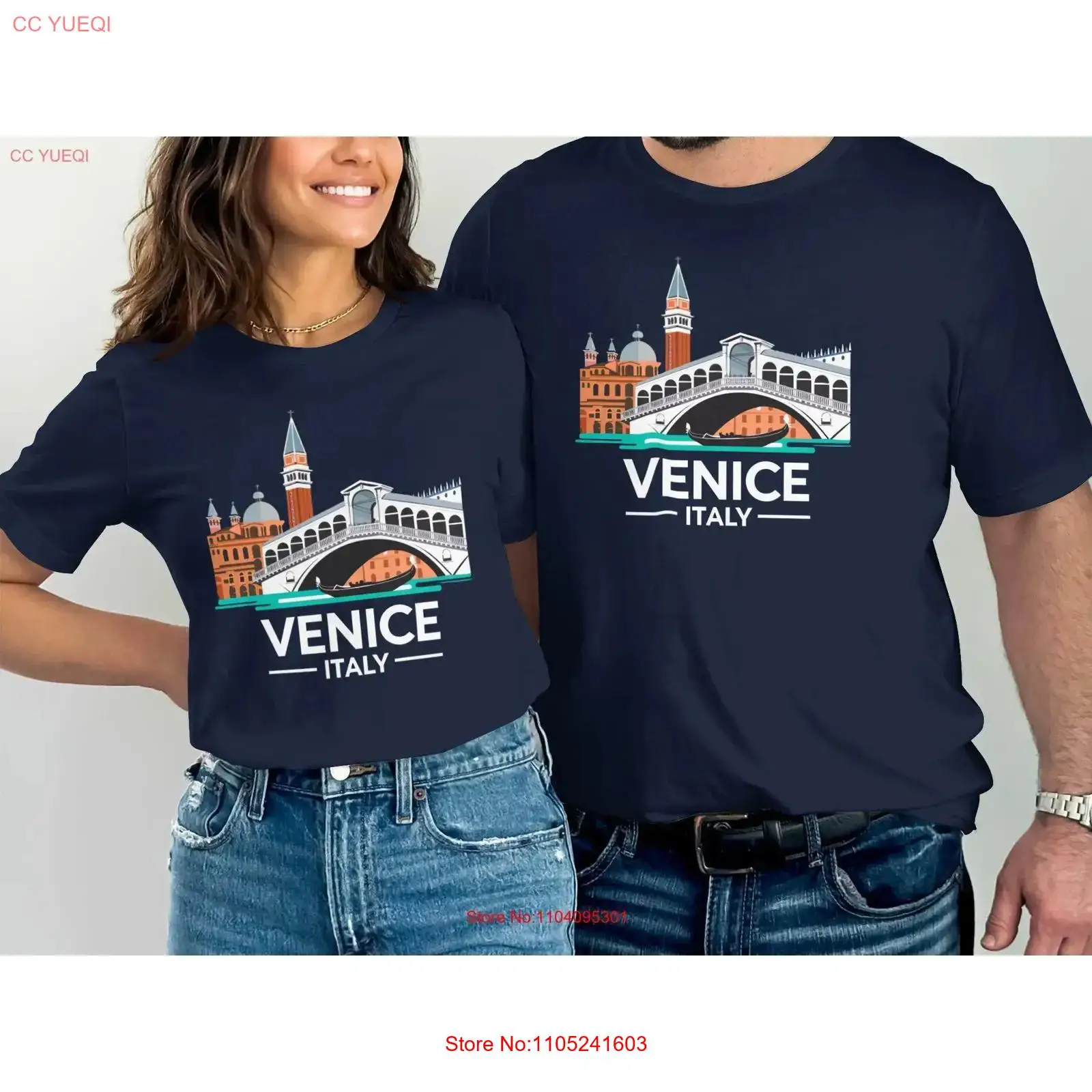 Men'S Fashion Venice Italy - VENICE ITALIË SHIRT voor haar en