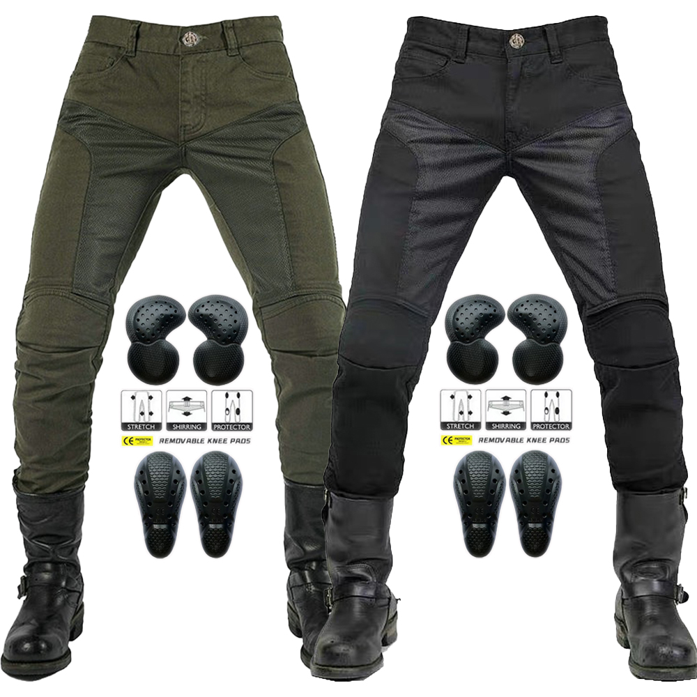 Men'S Fashion Jeans 2025 - 2025 Nieuwe motorfiets zomer rijden jeans