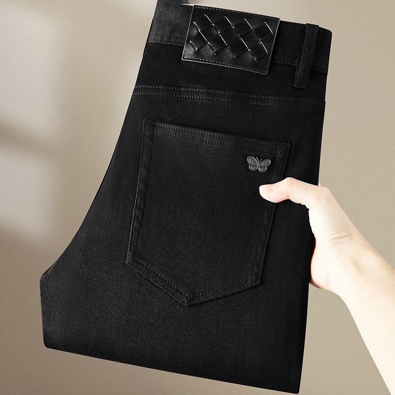 Men'S Fashion Jeans 2025 - Puur zwarte jeans heren 2025, nieuwe