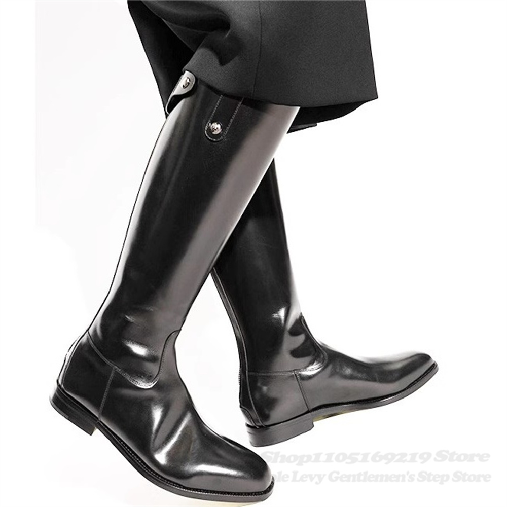Mens Fashion Autumn 2025 - 2025 Mode herfst en winter ridderlaarzen