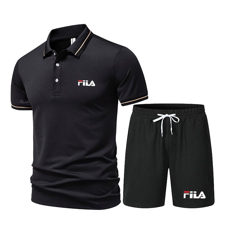 Men'S Fashion Polo Shirt - Modieus 2-delig sportoutfit voor heren: casual