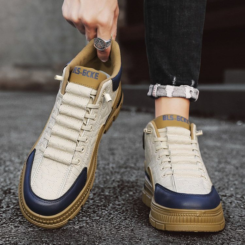 Mens Fashion Autumn 2025 - Instapper Platform Herenlaarzen Lente Herfst Aanbieding