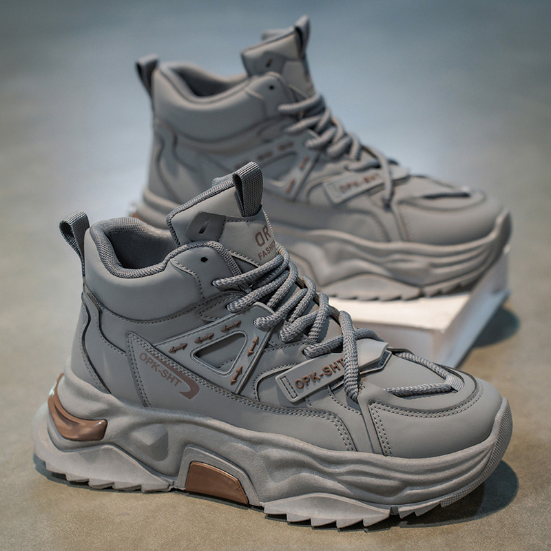 Mens Fashion Autumn 2025 - Hoge top ademende antislip herenschoenen 2025,