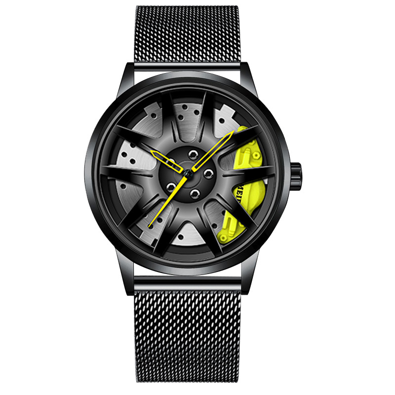 Men'S Fashion Hub - Nieuwe Mode Mannen Lederen Band Horloges
