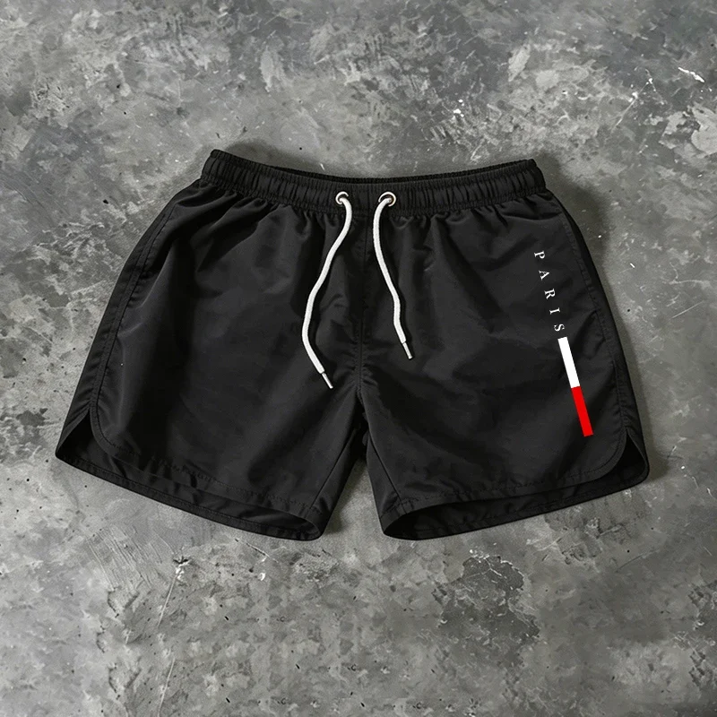 Paris Men'S Fashion - Nieuwe collectie heren boardshorts Parijs print