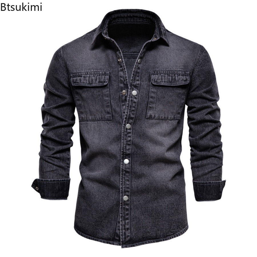 Lente Herfst Herenmode Slanke  - Jeans Shirt Fashion For Men recensie en prijs