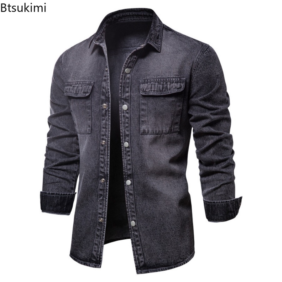 Lente Herfst Herenmode Slanke  - Jeans Shirt Fashion For Men recensie en prijs
