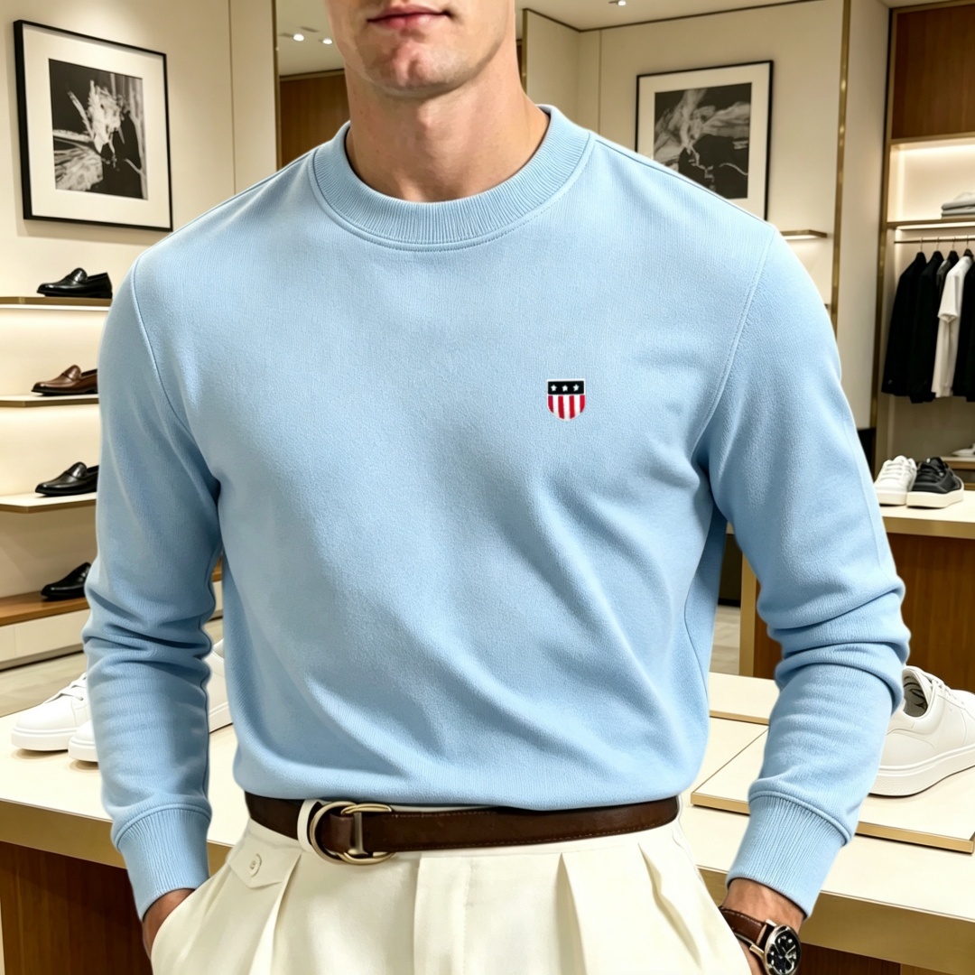 Zacht katoenen high-end merk h - Men'S Fashion T Shirts recensie en prijs