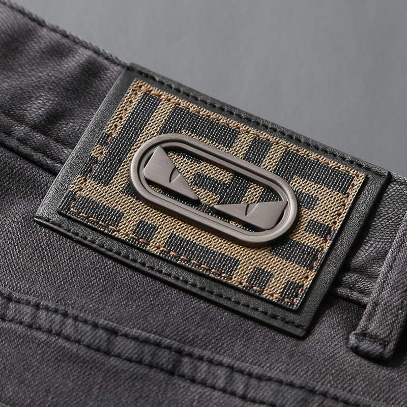 Herfst nieuwe trendy merkjeans - Men'S Fashion Jeans 2025 recensie en prijs