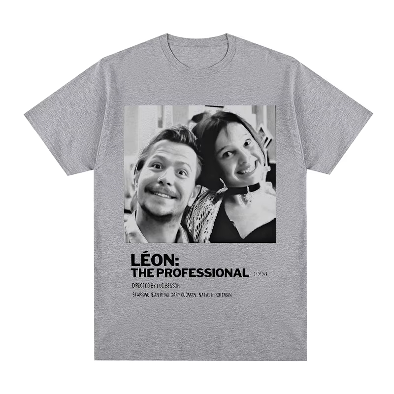 Léon Vintage T-shirt Film De P - Jeans Shirt Fashion For Men recensie en prijs
