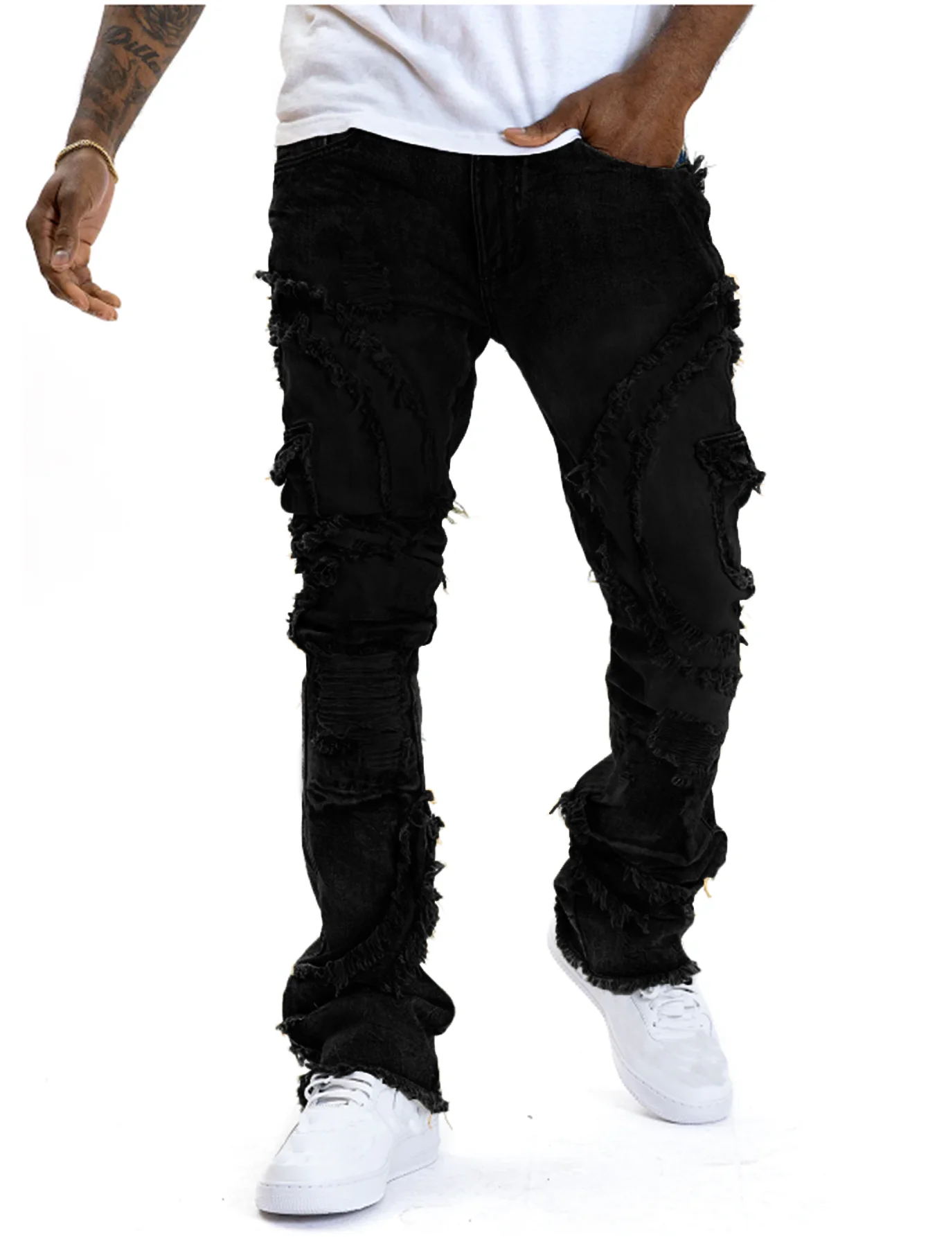 2025 Nieuwe Mannen Gescheurde  - Men'S Fashion Jeans 2025 recensie en prijs