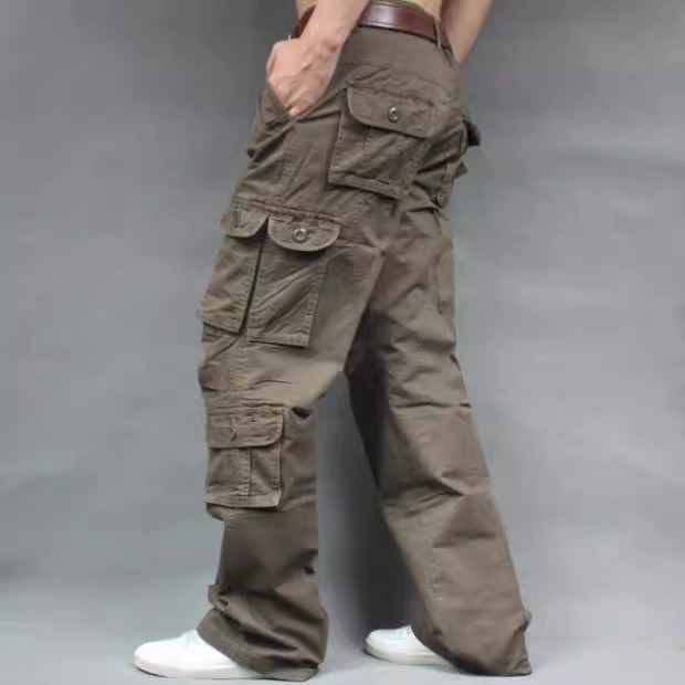Modieuze Casual Cargo Broek He - Men'S Fashion Khaki Pants recensie en prijs