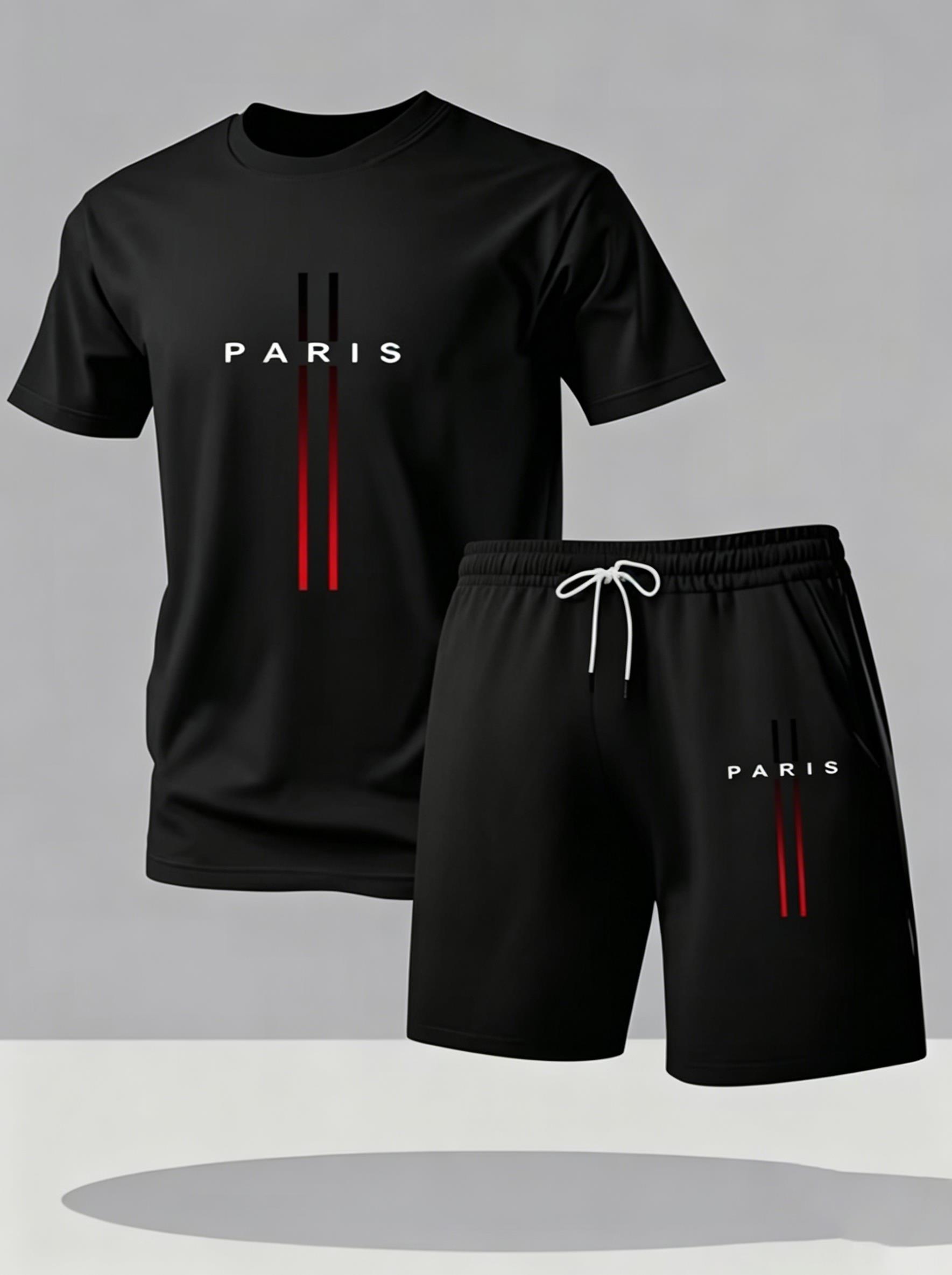Heren sneldrogend 2-delig spor - Paris Men'S Fashion recensie en prijs