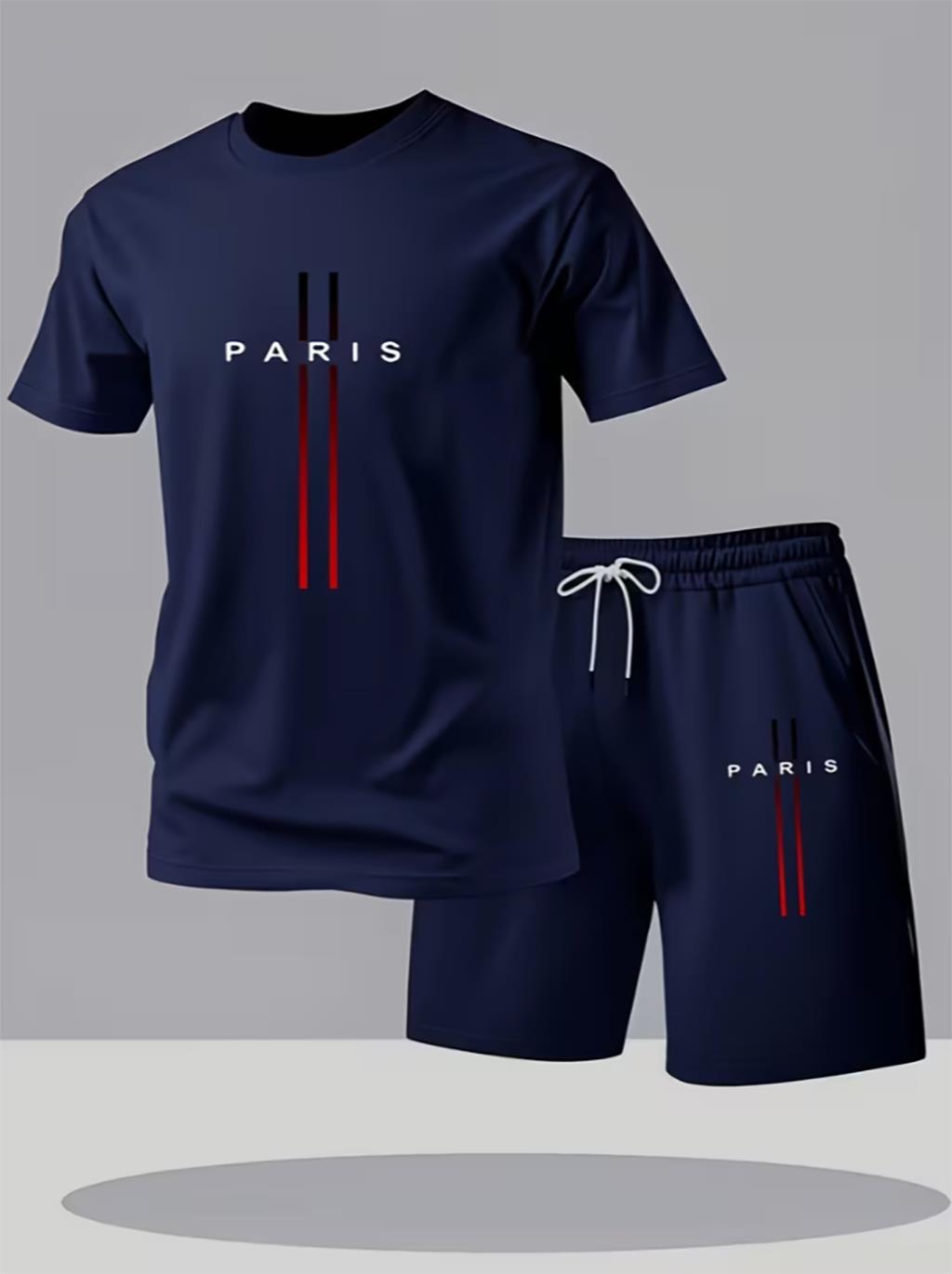 Heren sneldrogend 2-delig spor - Paris Men'S Fashion recensie en prijs