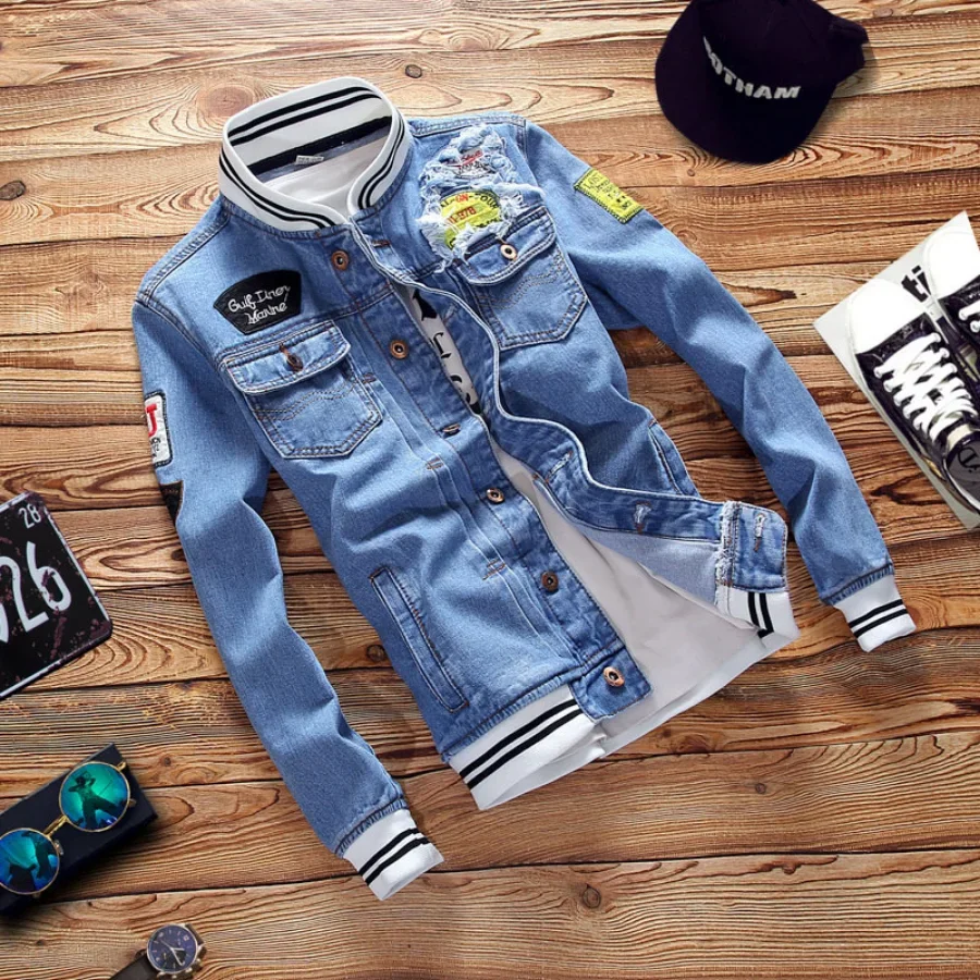 Nieuwe 2026 Heren Denim Jassen - Bomber Jacket Men recensie en prijs