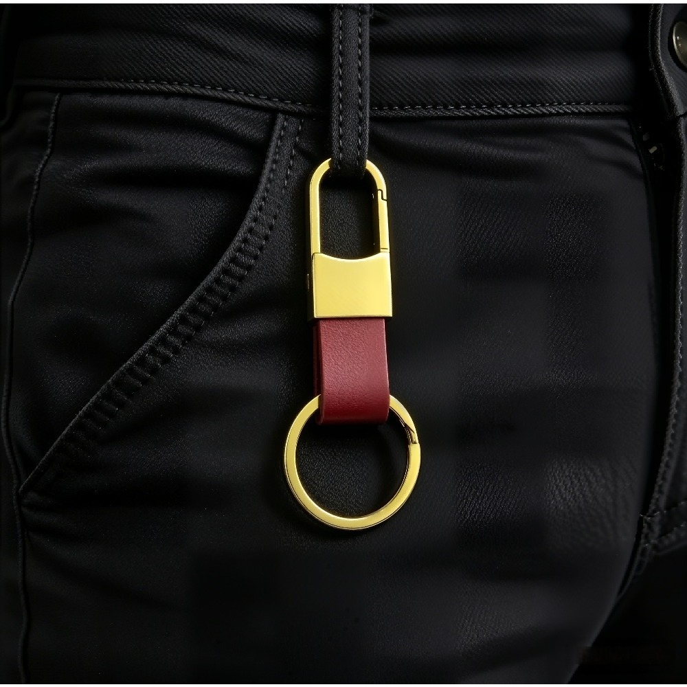 Leren riemhangende metalen sle - Men'S Fashion Gold Chain recensie en prijs