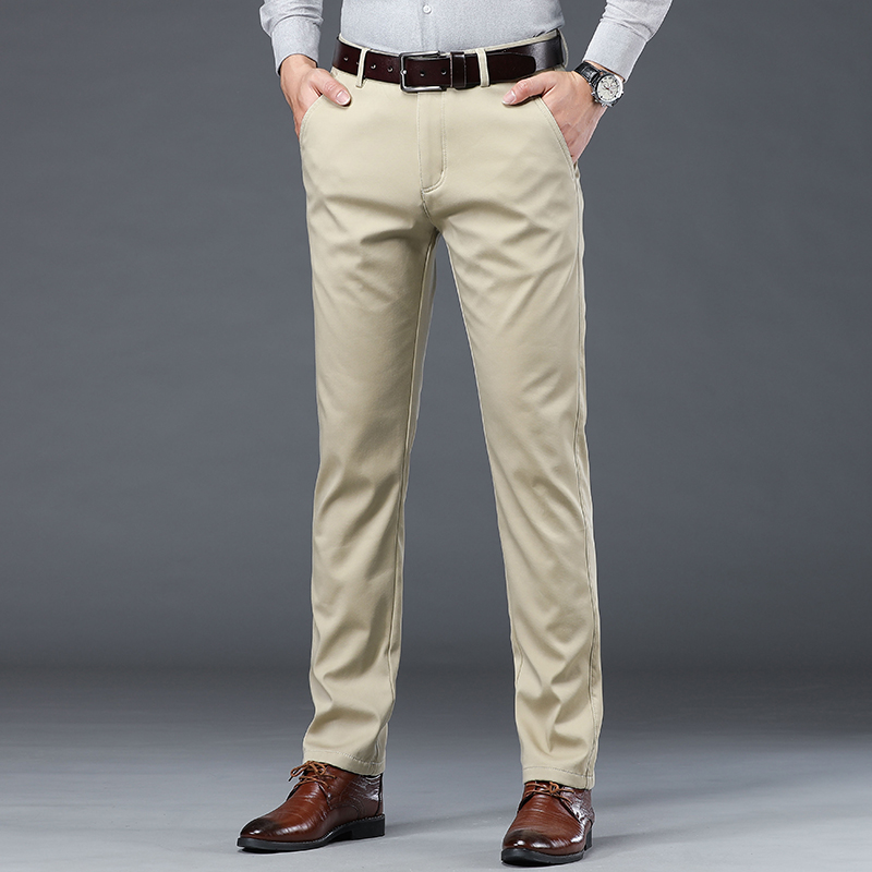 Zomer Dunne Heren Slanke Pak B - Men'S Fashion Khaki Pants recensie en prijs
