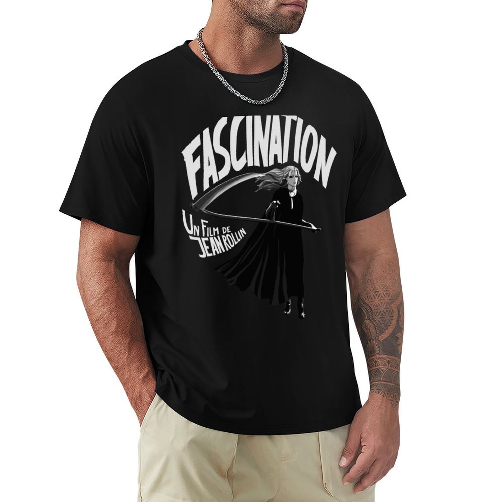 Fascination Jean Rollin T-Shir - Jeans Shirt Fashion For Men recensie en prijs