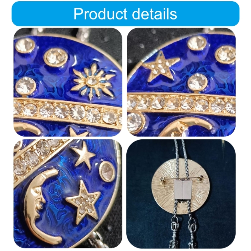 Delicate Jewelled Bolo Tie Cow - Jeans Shirt Fashion For Men recensie en prijs
