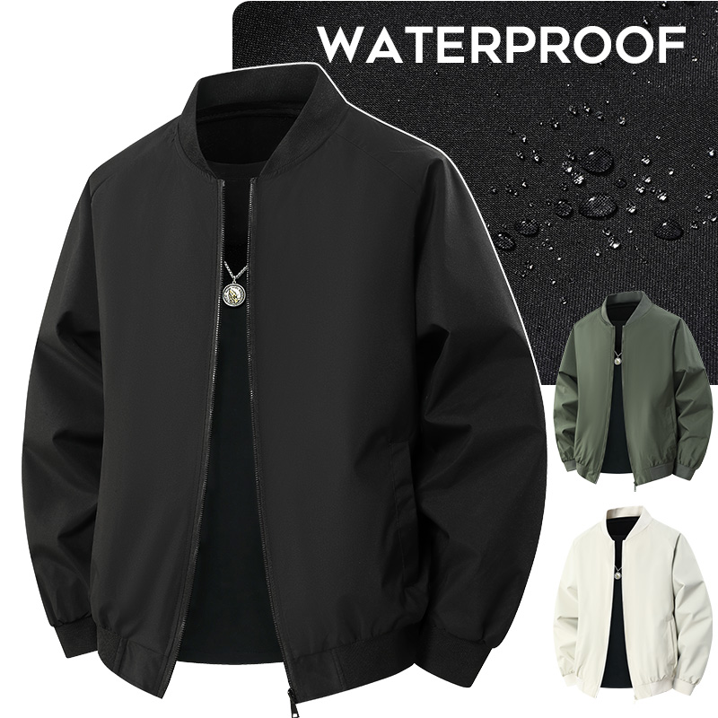 Herfst Waterdichte Baseballkra - Bomber Jacket Men recensie en prijs