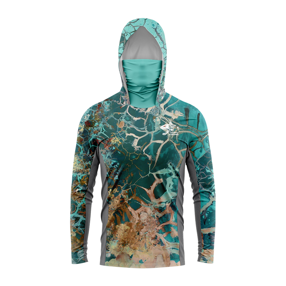 Gradiëntgroen-geel skeletvis h - Mens Fashion Casual recensie en prijs