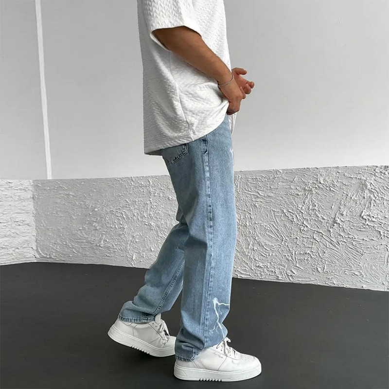 2025 Lente Zomer Stijlvolle He - Men'S Fashion Jeans 2025 recensie en prijs