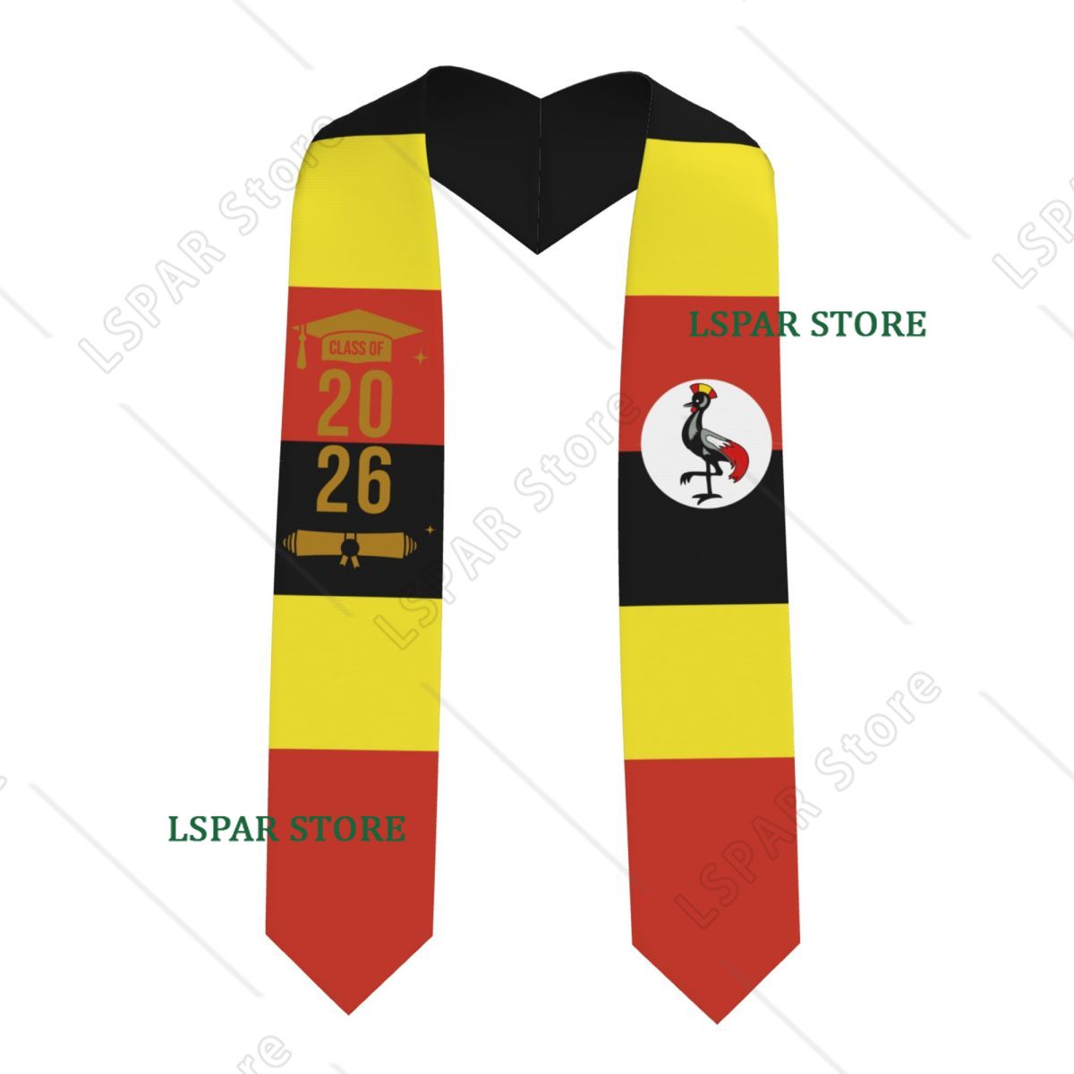 Klasse van 2026 Oegandese vlag - Men Fashion Uganda recensie en prijs