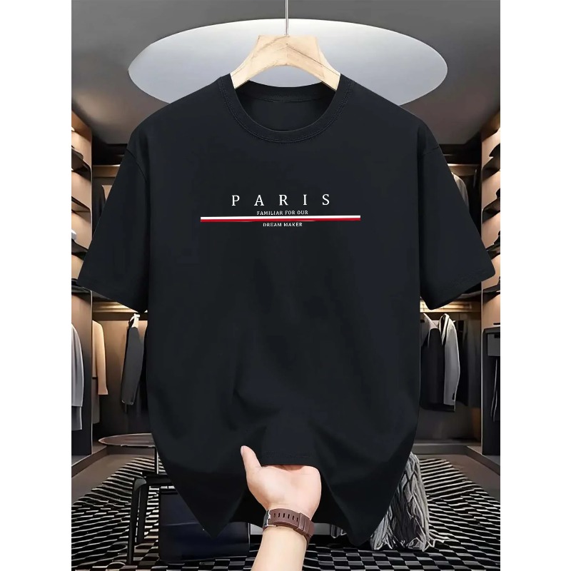 Heren 100% puur katoenen zomer - Paris Men'S Fashion recensie en prijs