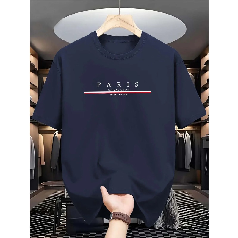 Heren 100% puur katoenen zomer - Paris Men'S Fashion recensie en prijs