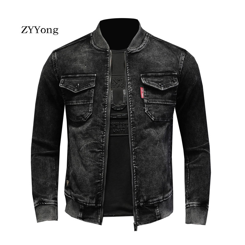 Stand Kraag Bomber Pilot Zwart - Bomber Jacket Men recensie en prijs