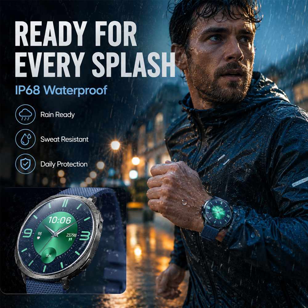 Nieuw slim horloge Tracking Fi - Men'S Fashion Week 2026 recensie en prijs