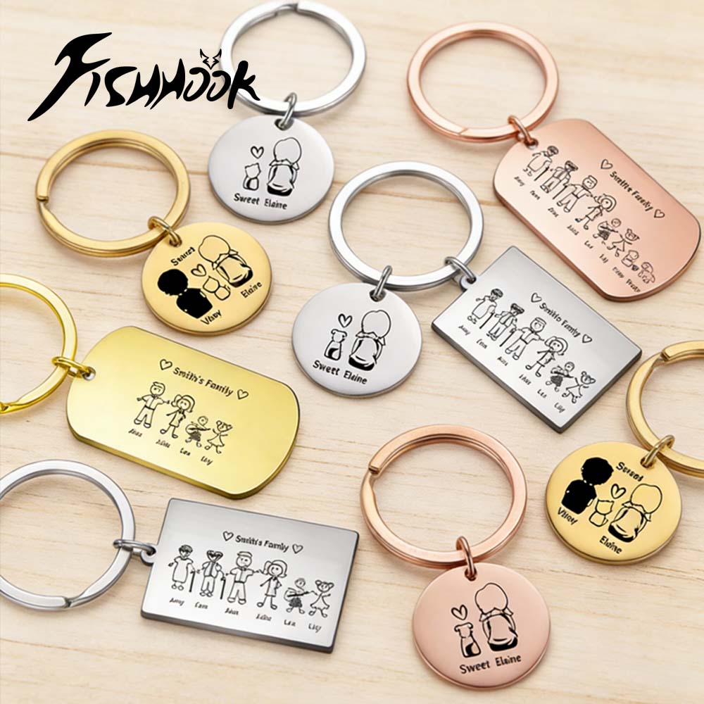 Familie gepersonaliseerde sleu - Men'S Fashion Gold Chain recensie en prijs