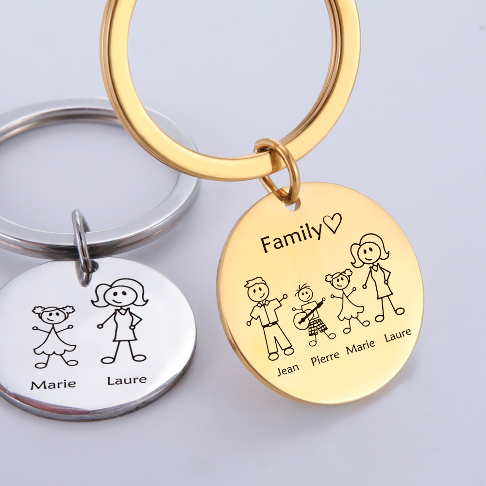 Familie gepersonaliseerde sleu - Men'S Fashion Gold Chain recensie en prijs