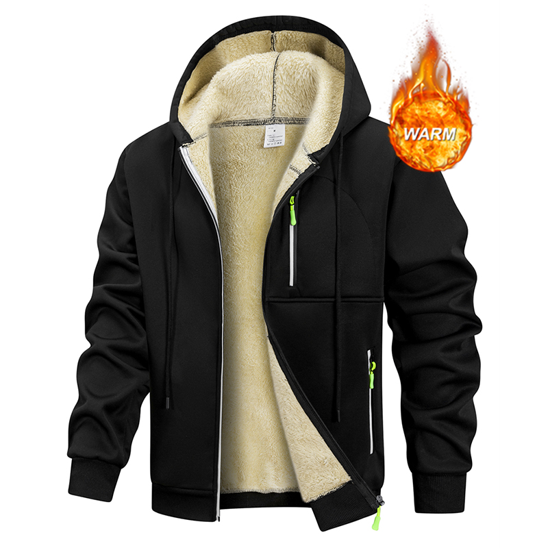 Heren winter warm sherpa pluch - Sherpa Jacket Fleece recensie en prijs