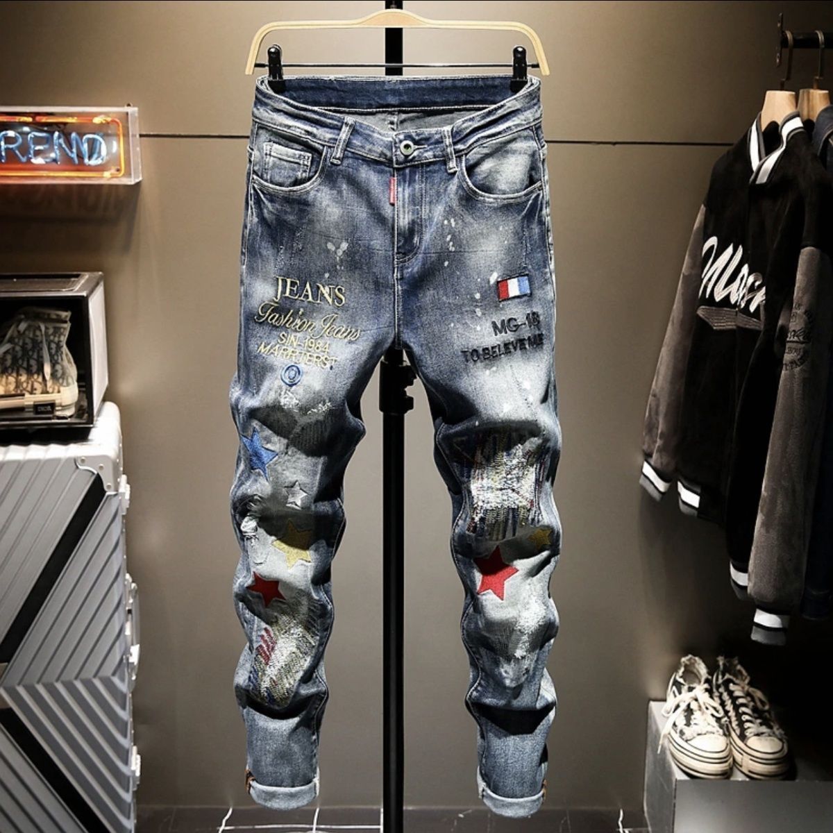 High-end Amerikaanse zware ind - Men'S Fashion Jeans 2025 recensie en prijs