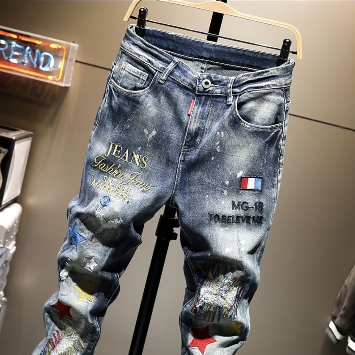 High-end Amerikaanse zware ind - Men'S Fashion Jeans 2025 recensie en prijs