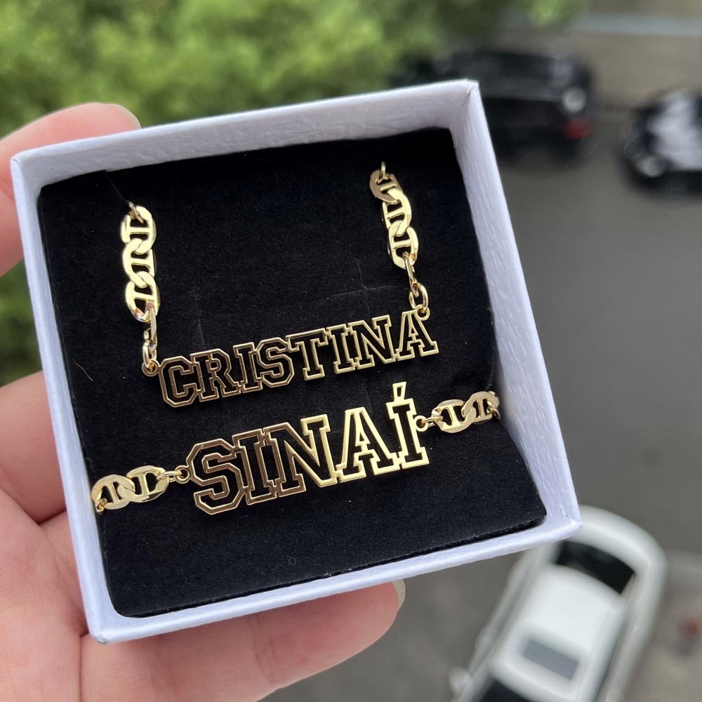 Duoying Aangepaste Naam Holle  - Men'S Fashion Gold Chain recensie en prijs