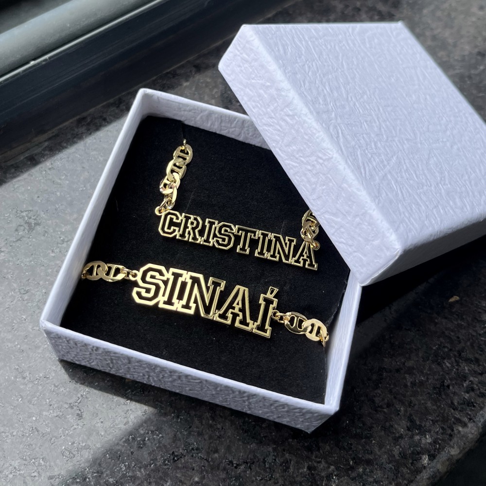 Duoying Aangepaste Naam Holle  - Men'S Fashion Gold Chain recensie en prijs