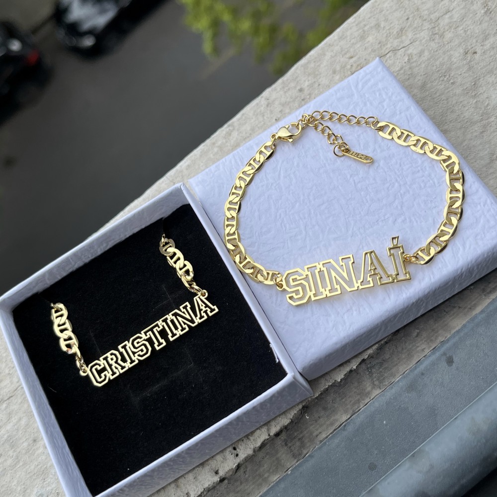 Duoying Aangepaste Naam Holle  - Men'S Fashion Gold Chain recensie en prijs