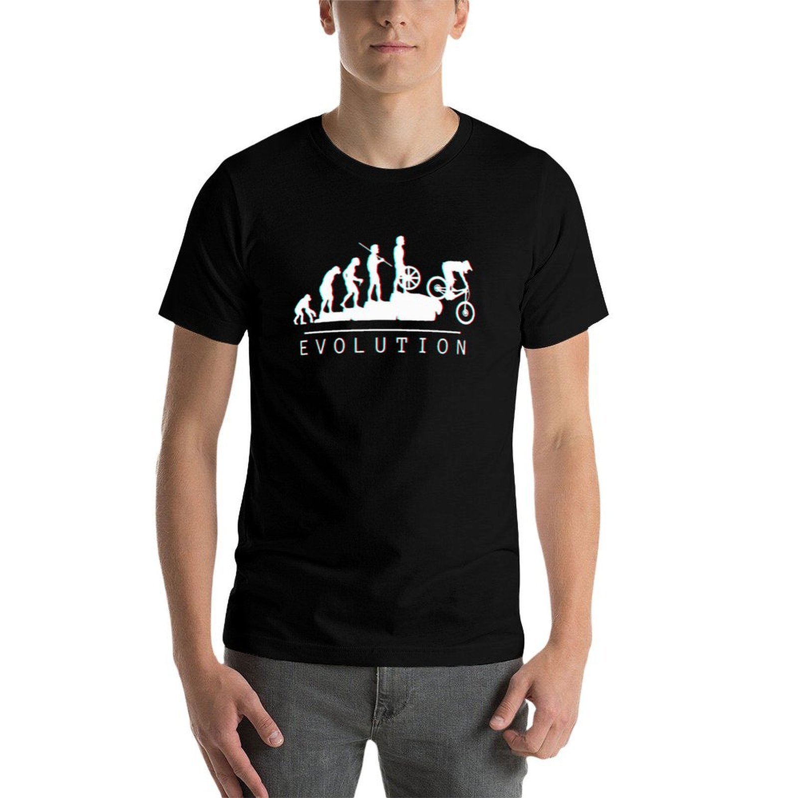 MTB Evolution (wit) T-shirt Ca - Men'S Fashion Evolution recensie en prijs