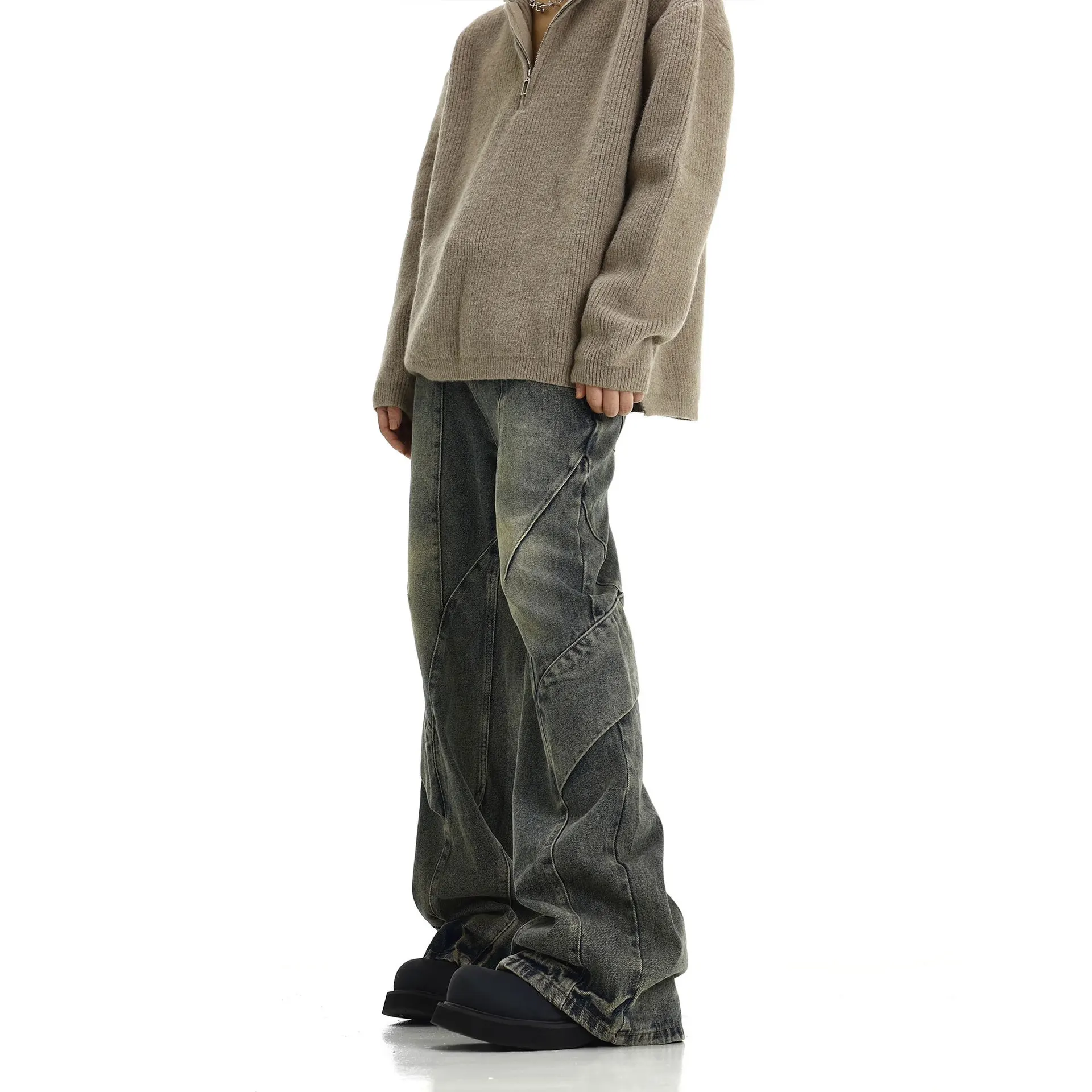 Mannen Jeans Denim Flare Broek - Men'S Fashion Jeans 2025 recensie en prijs